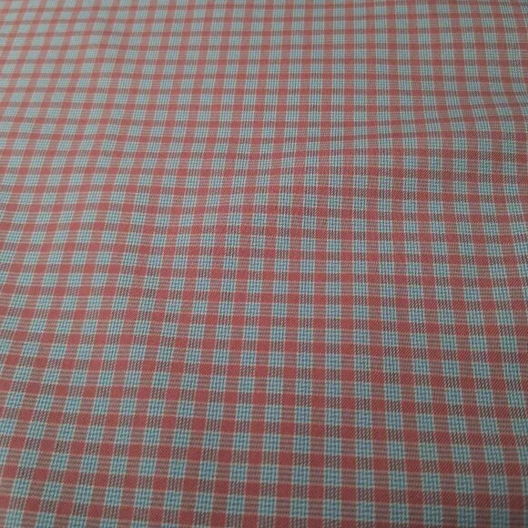 UNTUCKit Shirt Men Large Performance Stretch Short Sleeve Blue Pink Plaid - Picture 11 of 11